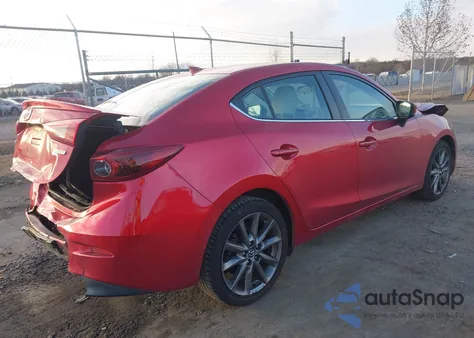 2018 Mazda Mazda3 Grand Touring z USA, uszkodzony, nr VIN 3MZBN1W38JM207510